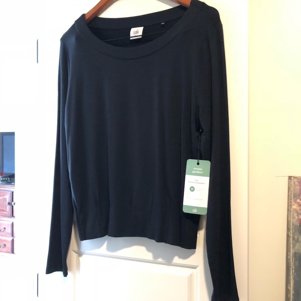 NWT Cabi Formal Sweatshirt size medium